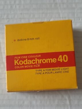 Vintage Kodak Kodachrome 40 Color Movie Film Type A (KMA 459P) Untested